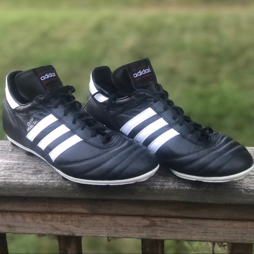 Adidas Copa Mundial Soccer shoes.